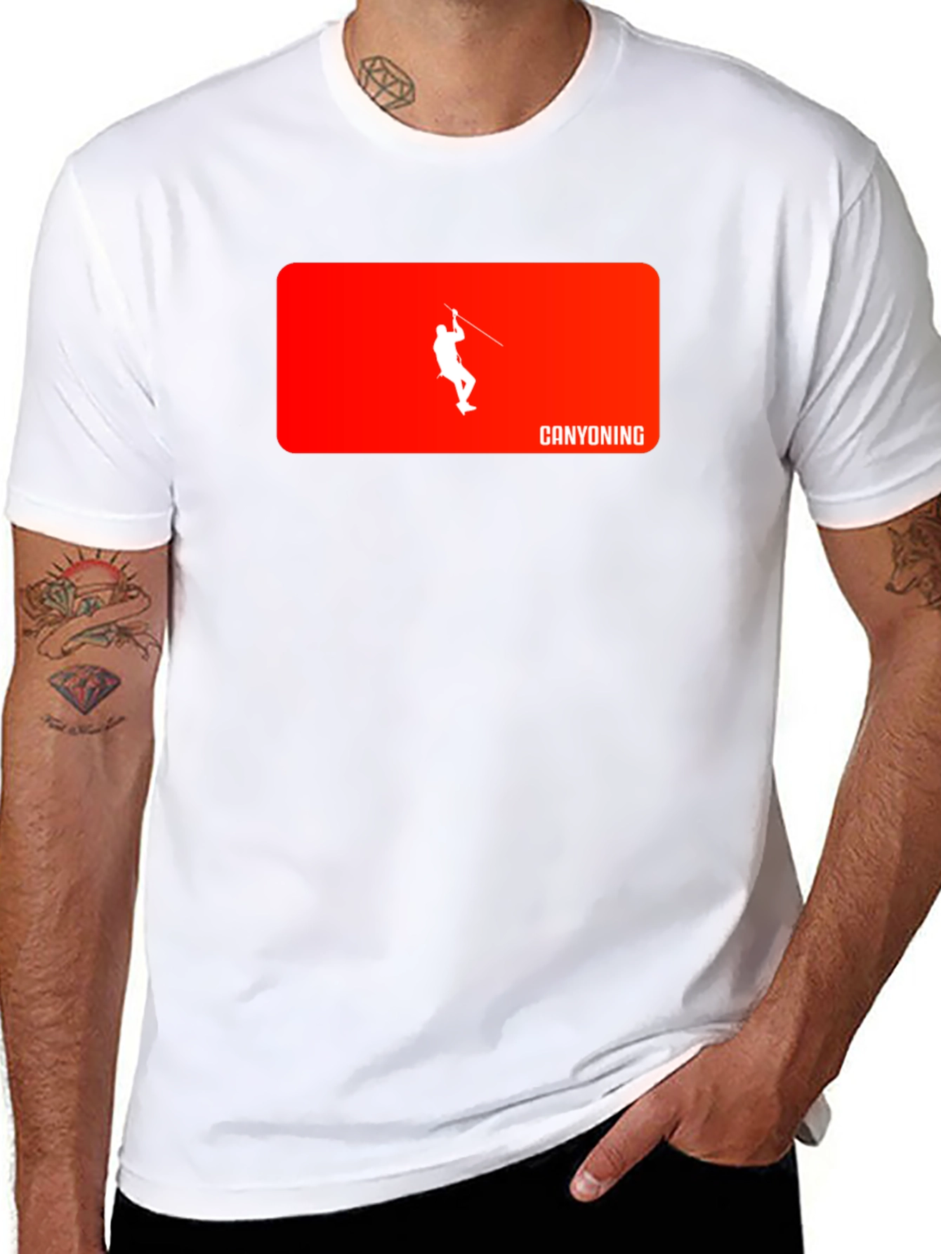 Canyoning Adventure T-Shirt - Thrill Seeker Apparel