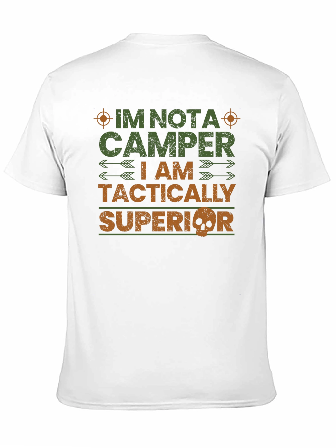 Tactically Superior Graphic Tee - Novelty Design