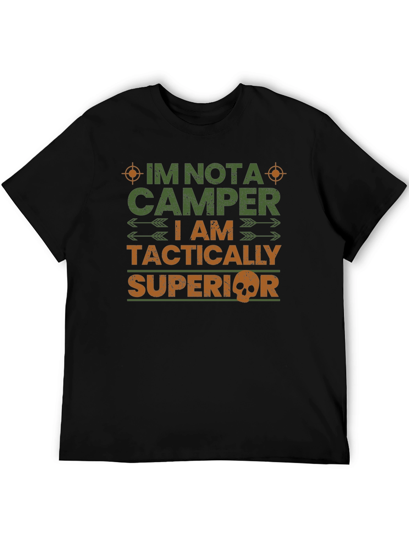 Tactically Superior Graphic Tee - Novelty Design