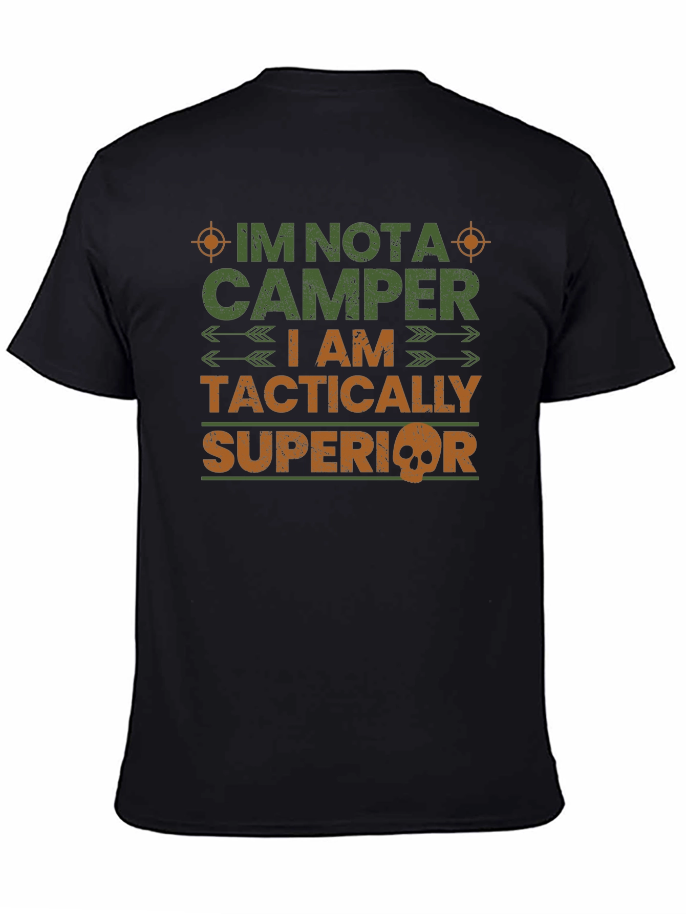 Tactically Superior Graphic Tee - Novelty Design