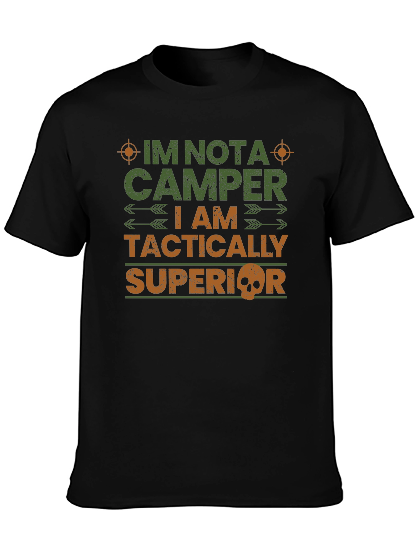 Tactically Superior Graphic Tee - Novelty Design