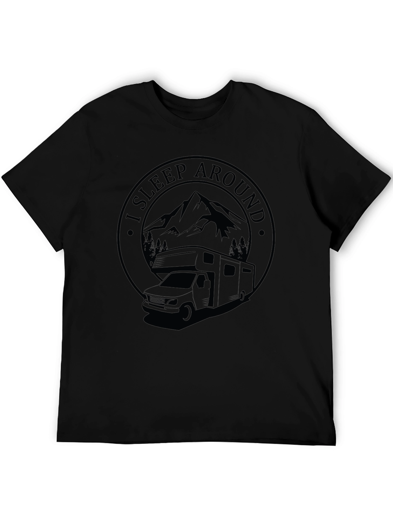 I Sleep Around RV Camping T-Shirt