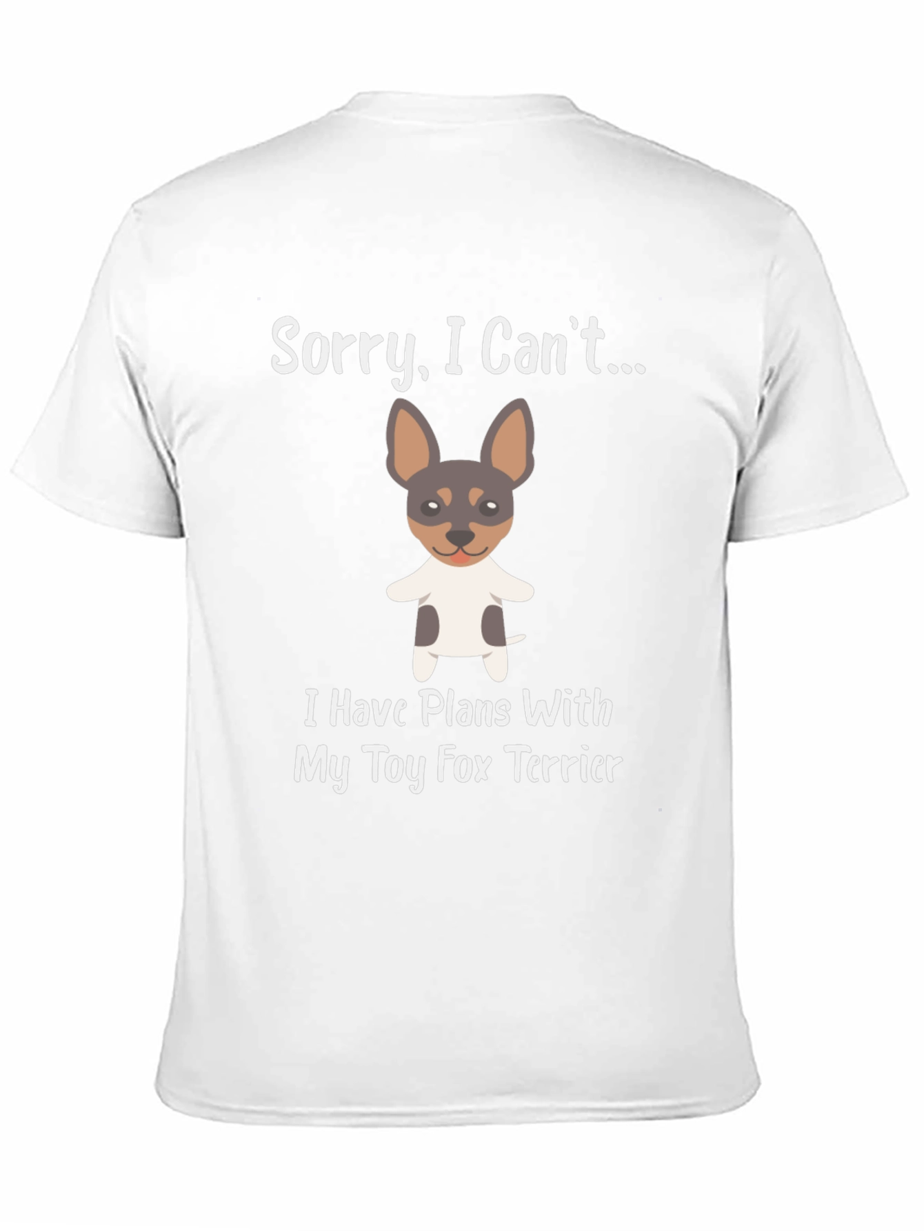 Toy Fox Terrier Plans Graphic Tee