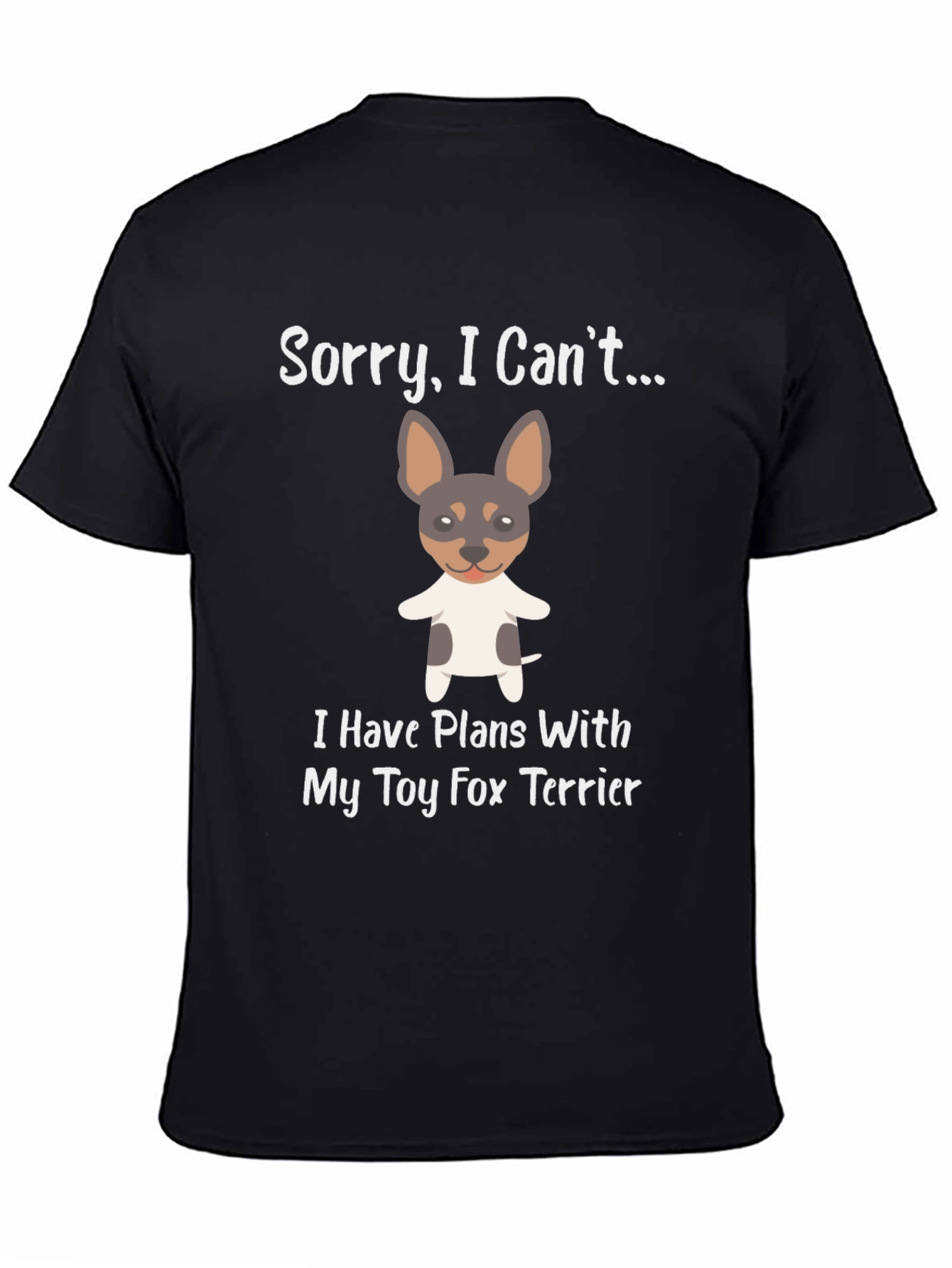 Toy Fox Terrier Plans Graphic Tee
