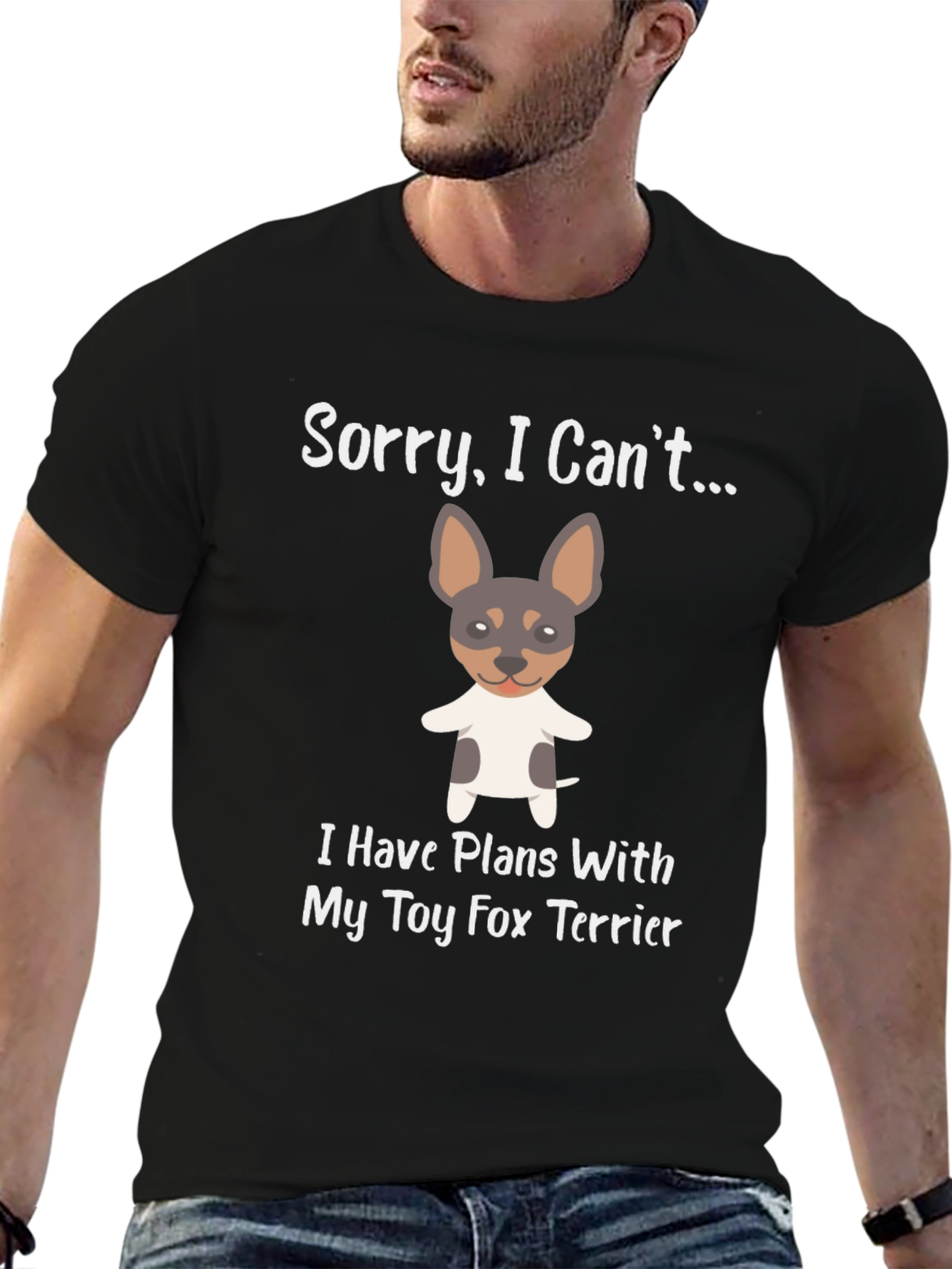 Toy Fox Terrier Plans Graphic Tee