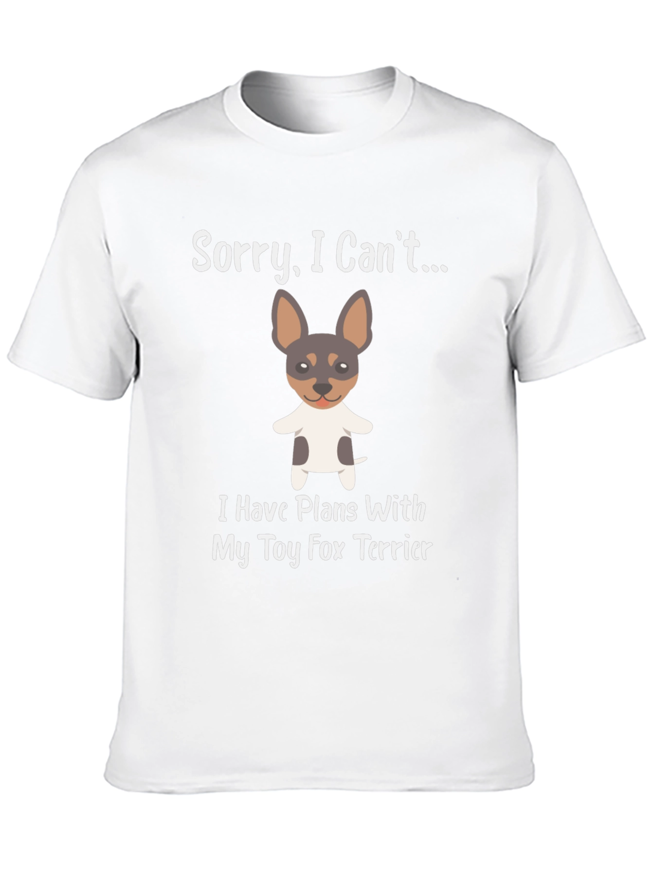 Toy Fox Terrier Plans Graphic Tee