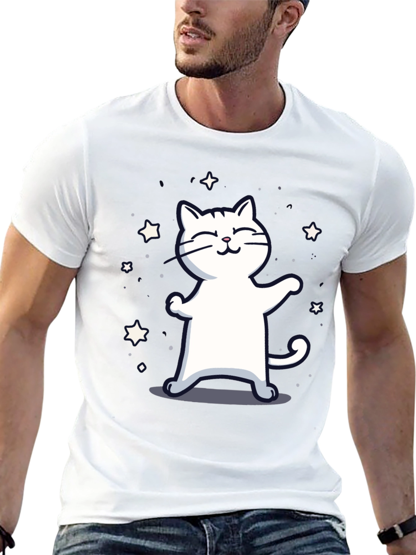 Dancing Cat T-Shirt - Cute & Comfy