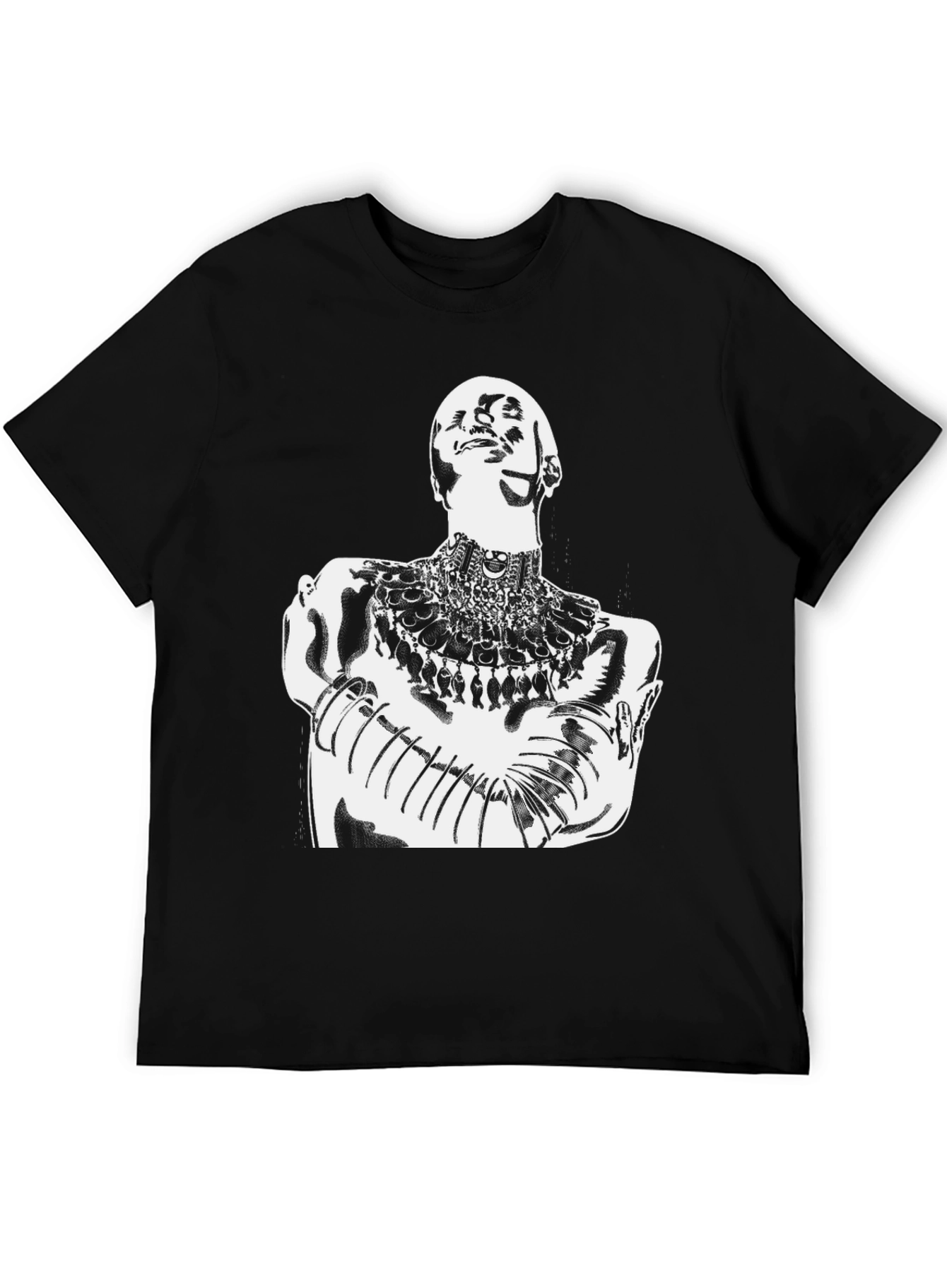 Bold Graphic Tee - Striking Figure Print