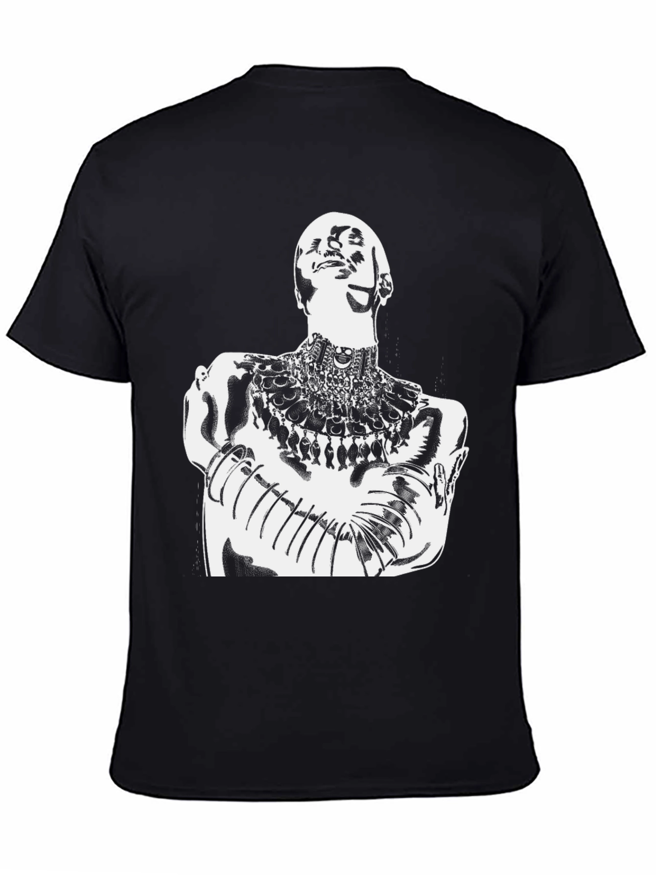 Bold Graphic Tee - Striking Figure Print