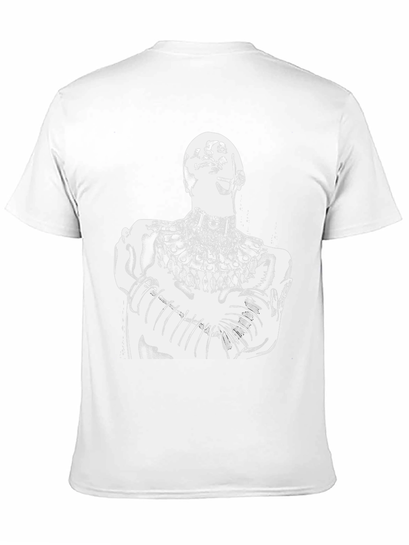 Bold Graphic Tee - Striking Figure Print