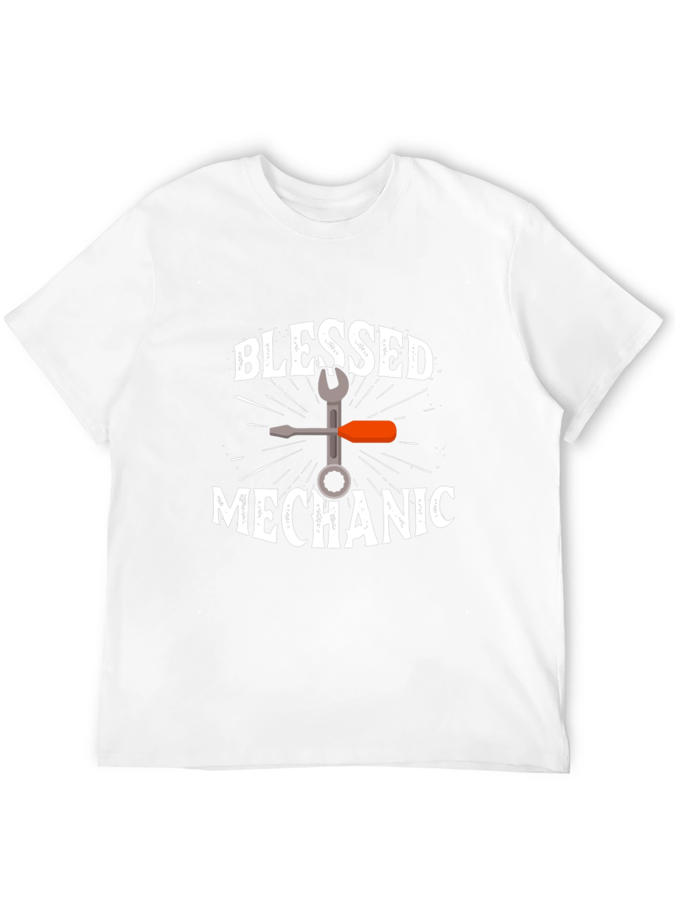 Blessed Mechanic T-Shirt - Black