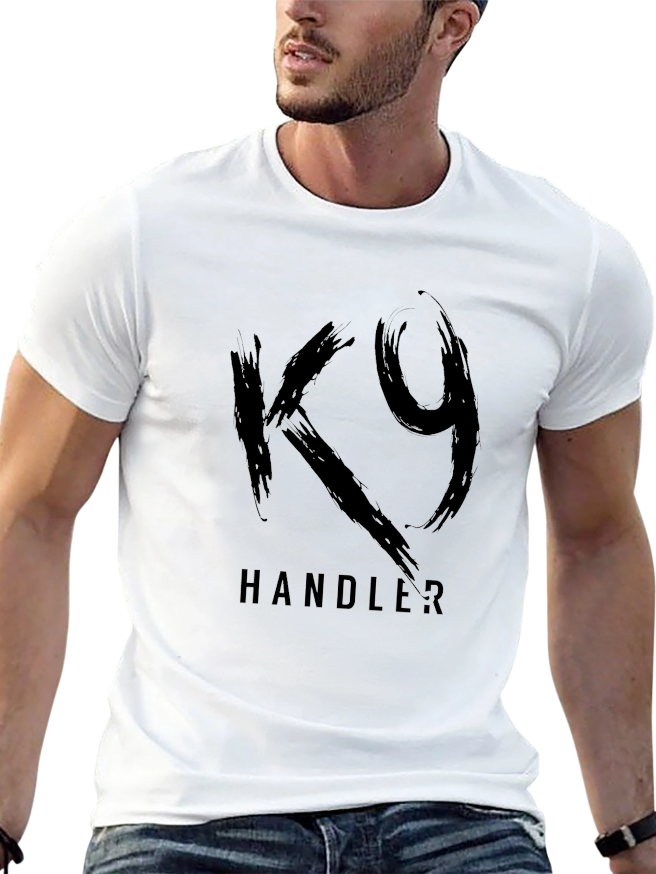 K9 Handler Black T-Shirt