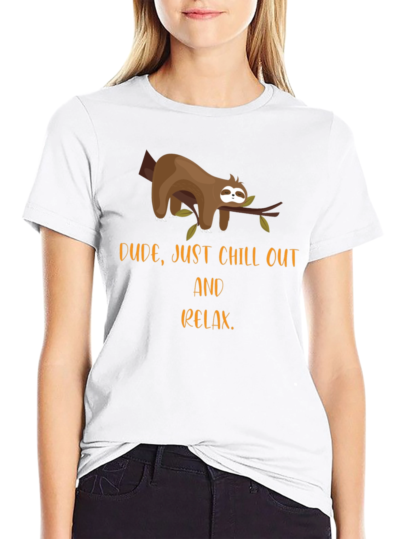 Chill Out Sloth T-Shirt - Relax & Unwind