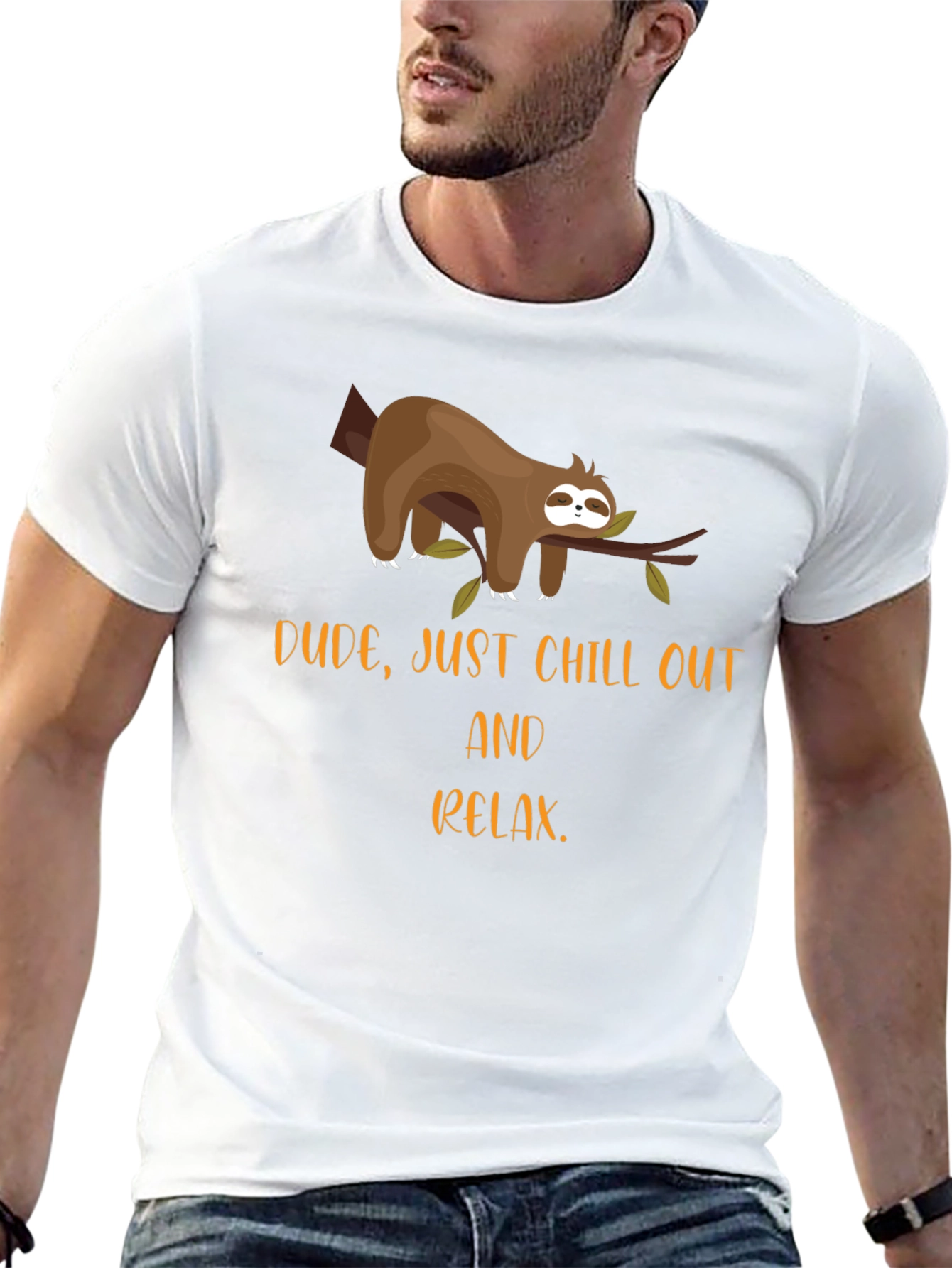 Chill Out Sloth T-Shirt - Relax & Unwind