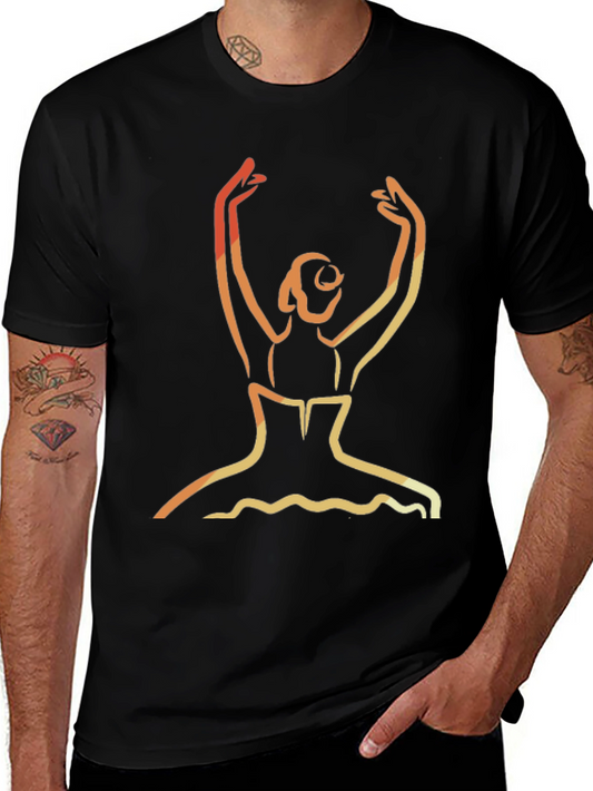 Ballerina Graphic T-Shirt - Modern Dance Apparel
