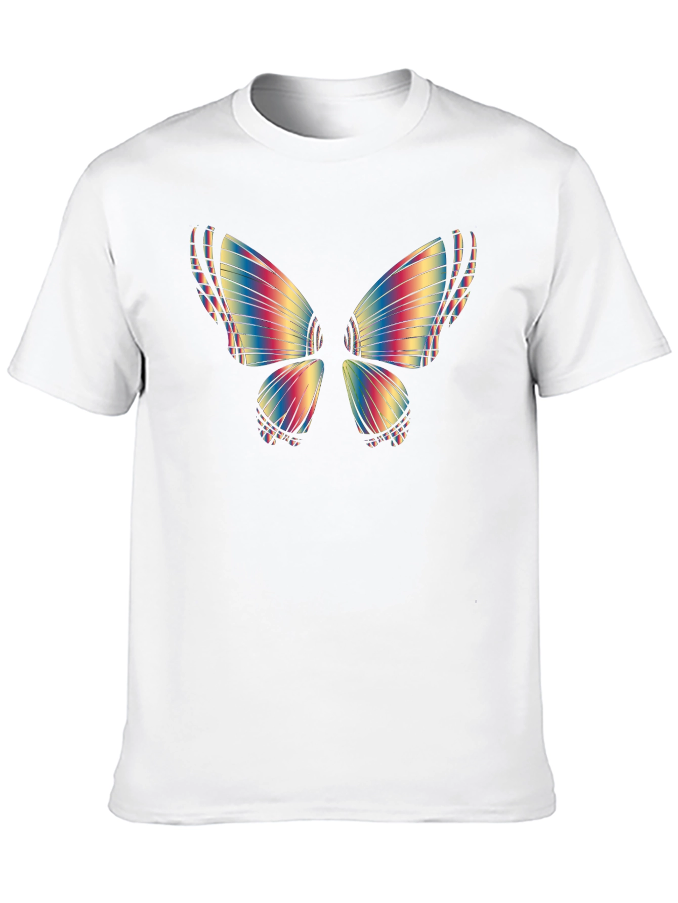 Rainbow Butterfly Graphic Tee