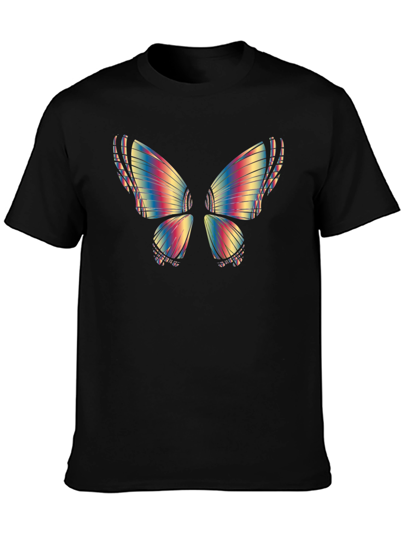 Rainbow Butterfly Graphic Tee