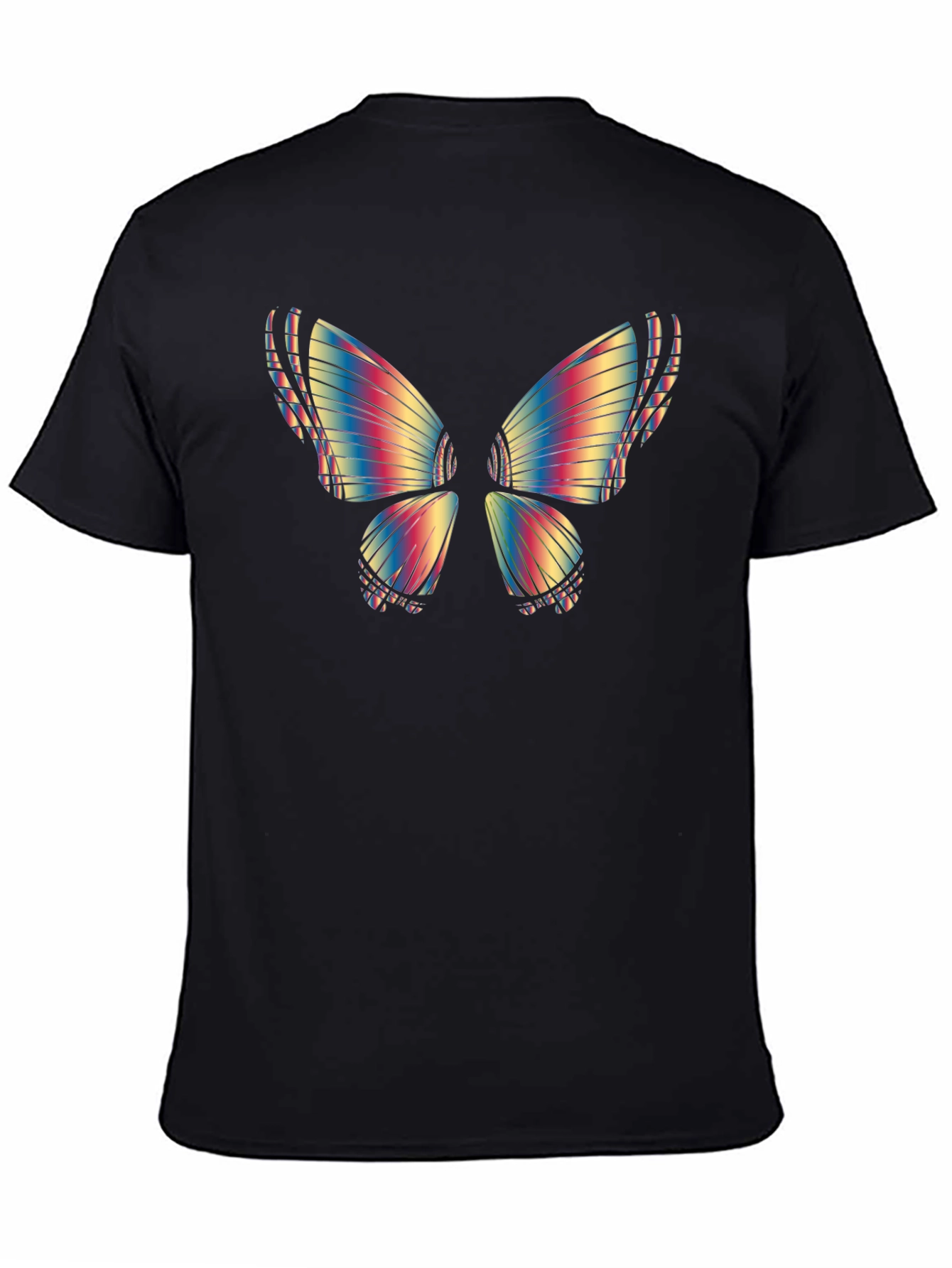 Rainbow Butterfly Graphic Tee