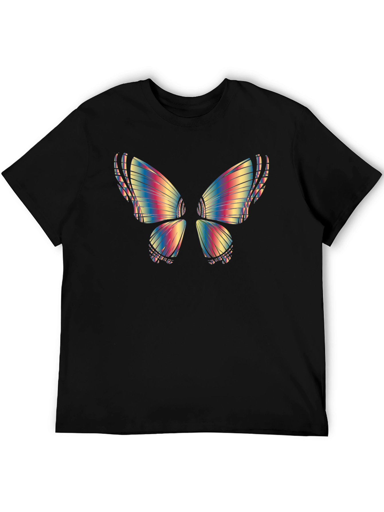 Rainbow Butterfly Graphic Tee