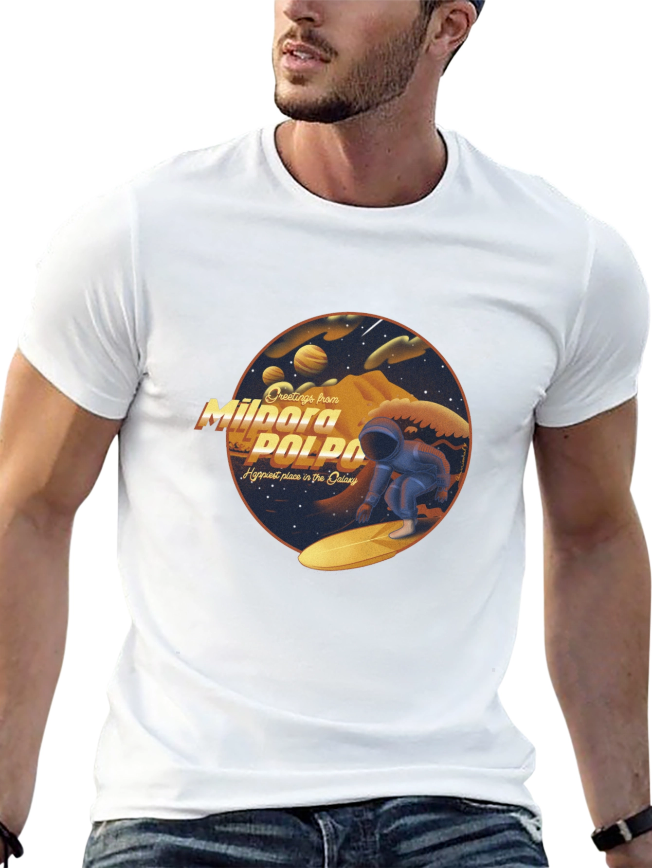 Mildora Polpo Surfer T-Shirt