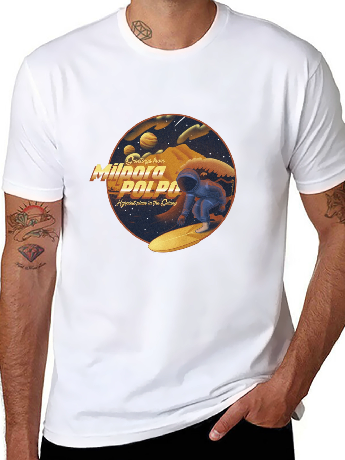Mildora Polpo Surfer T-Shirt