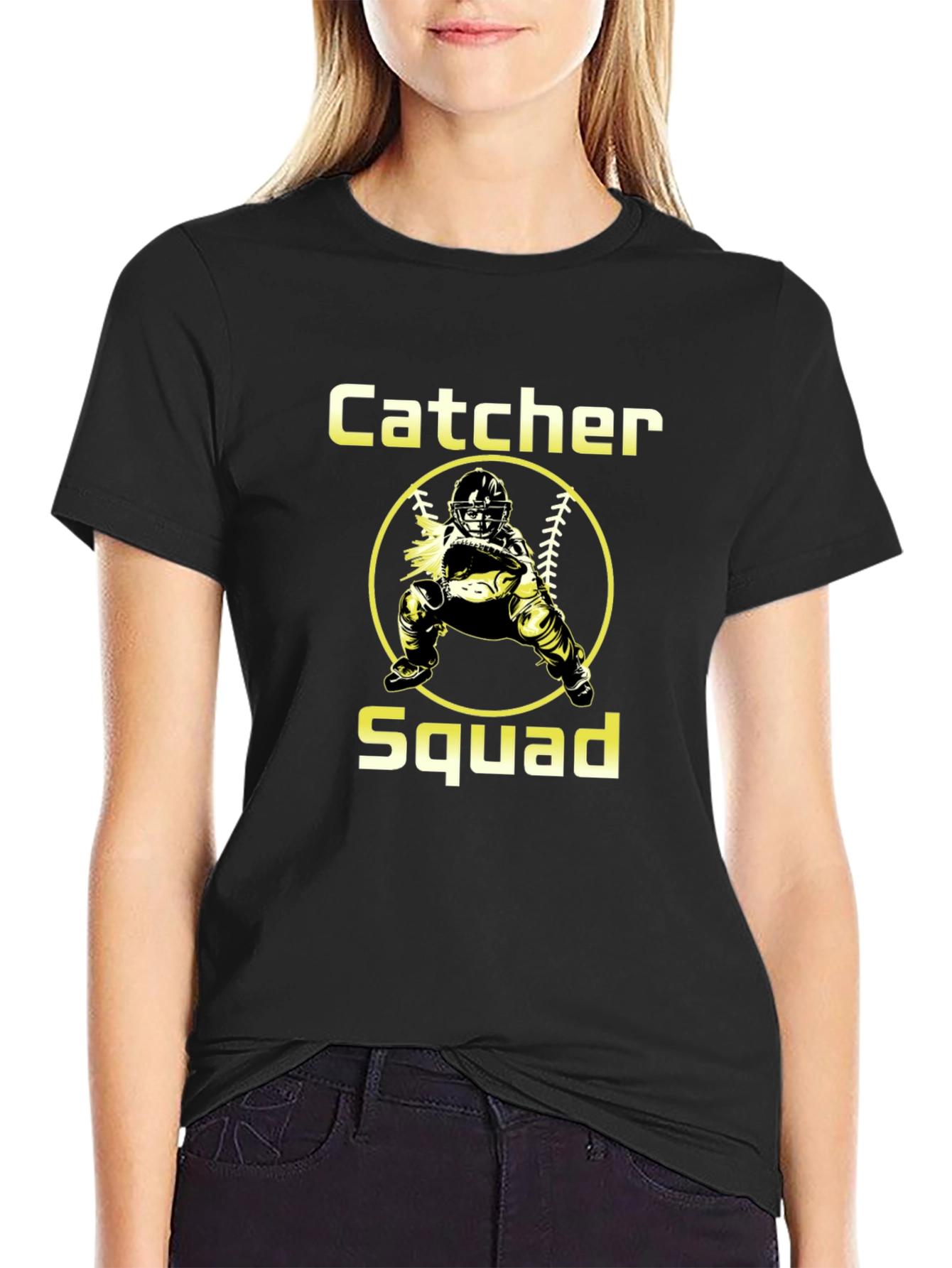 Catcher Squad Baseball Graphic Tee