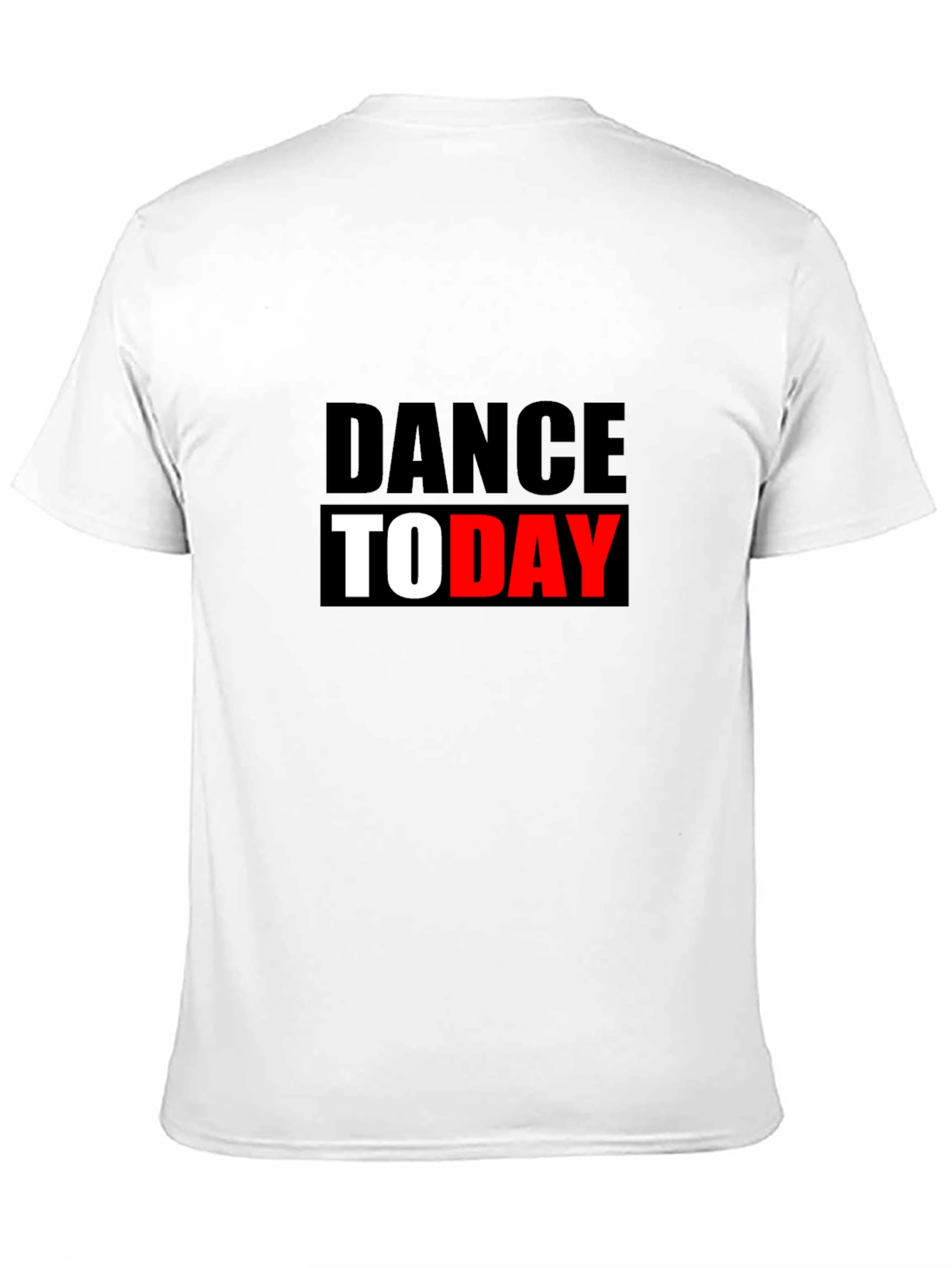 Dance Today Graphic Tee - Black Cotton T-Shirt