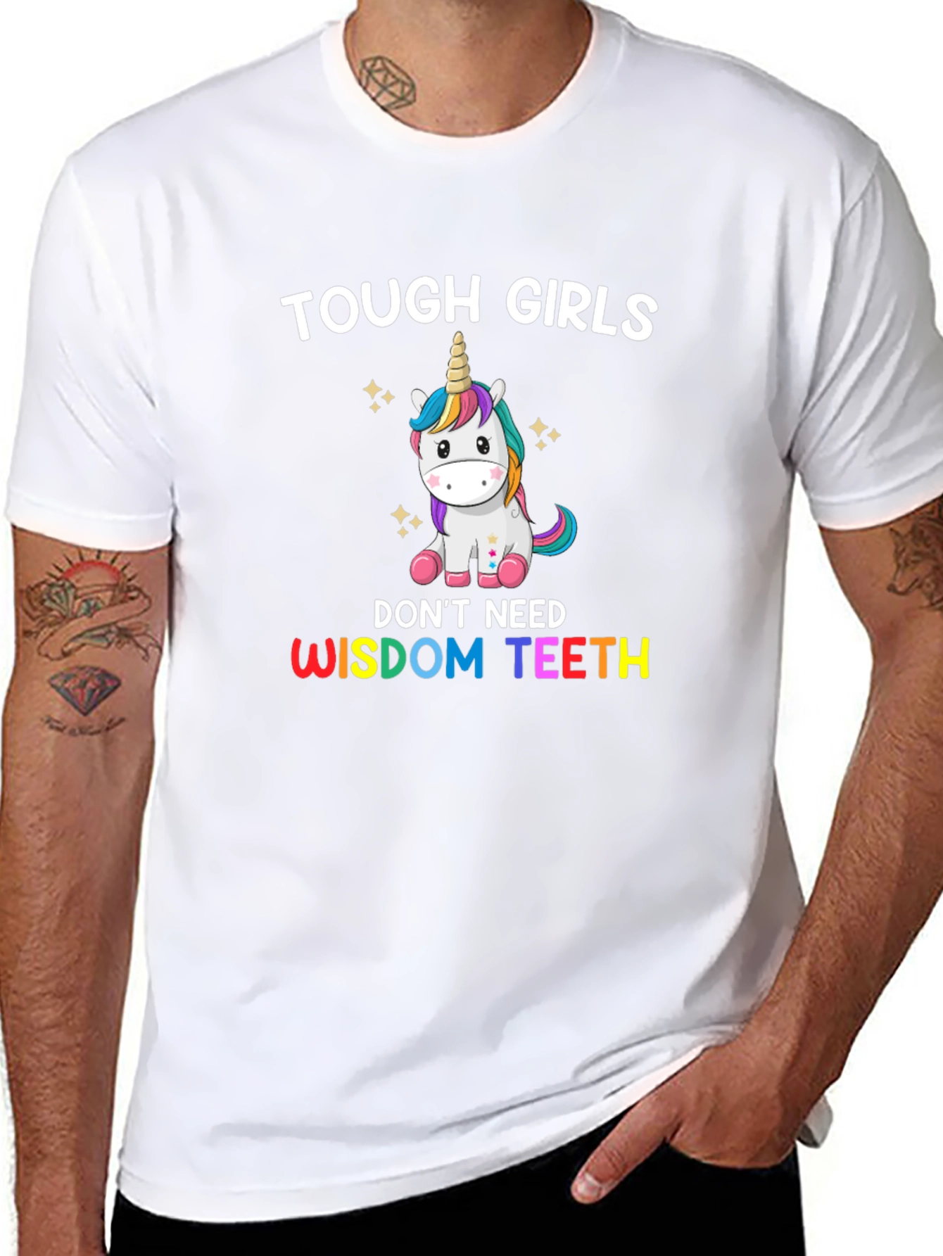 Tough Girls Dont Need Wisdom Teeth T-Shirt