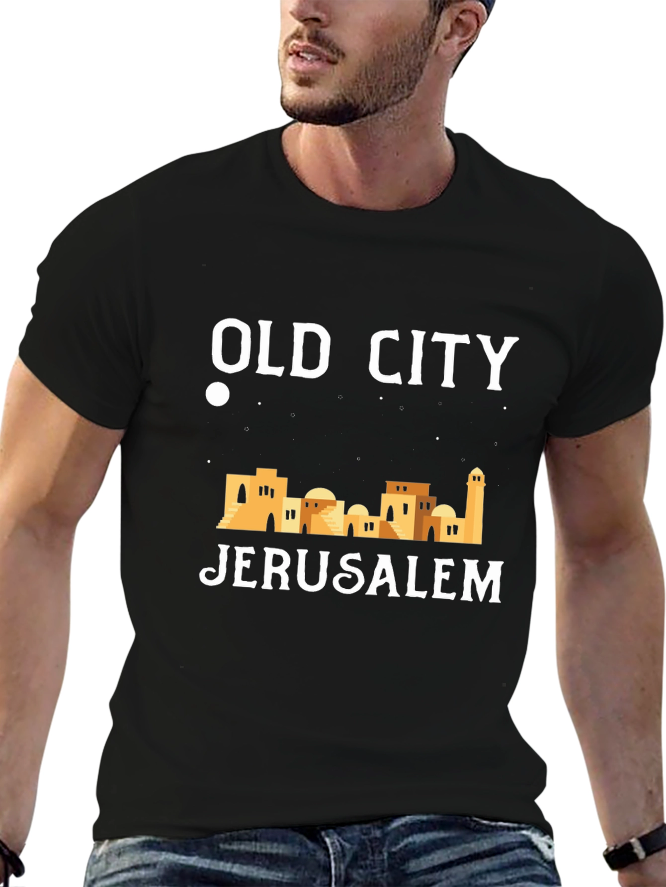 Old City Jerusalem Graphic T-Shirt