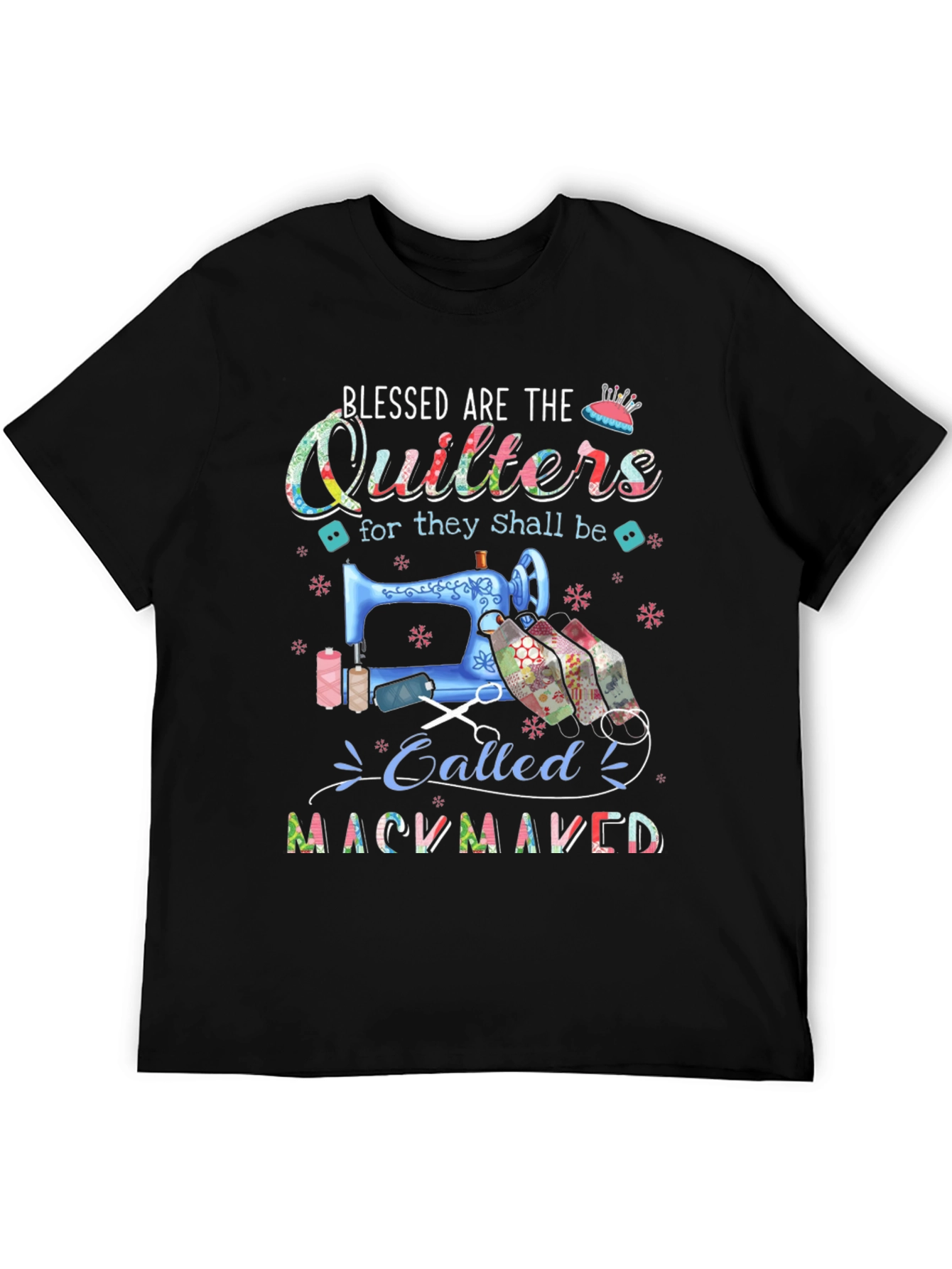 Blessed Quilters T-Shirt for Craft Lovers