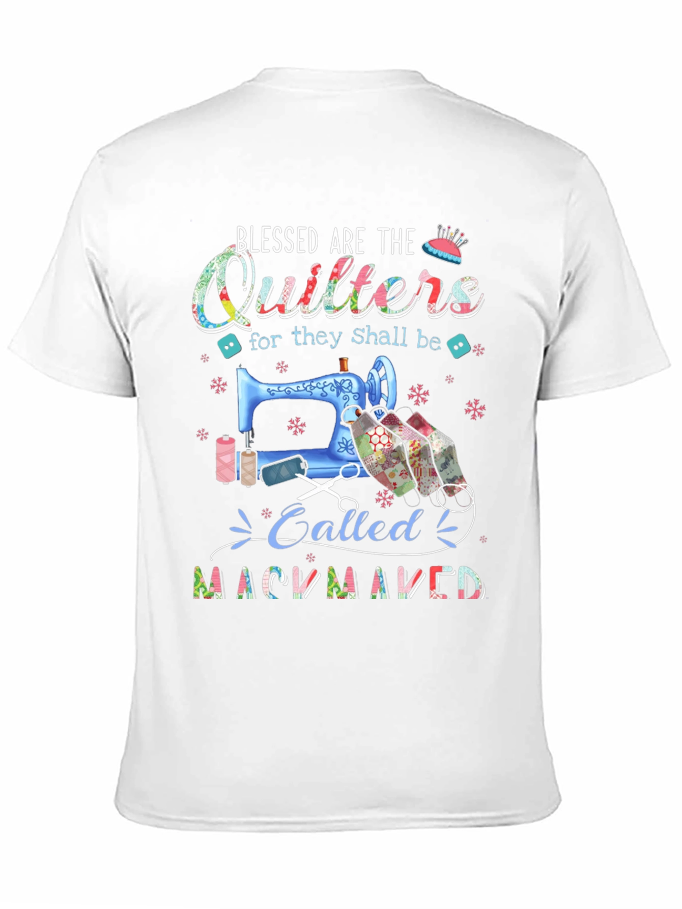 Blessed Quilters T-Shirt for Craft Lovers