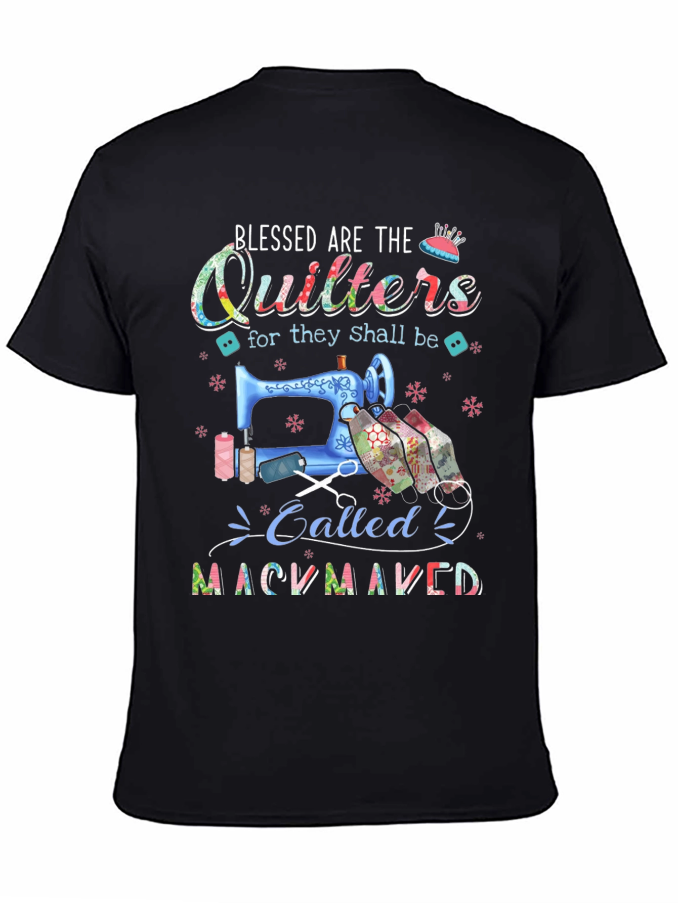 Blessed Quilters T-Shirt for Craft Lovers