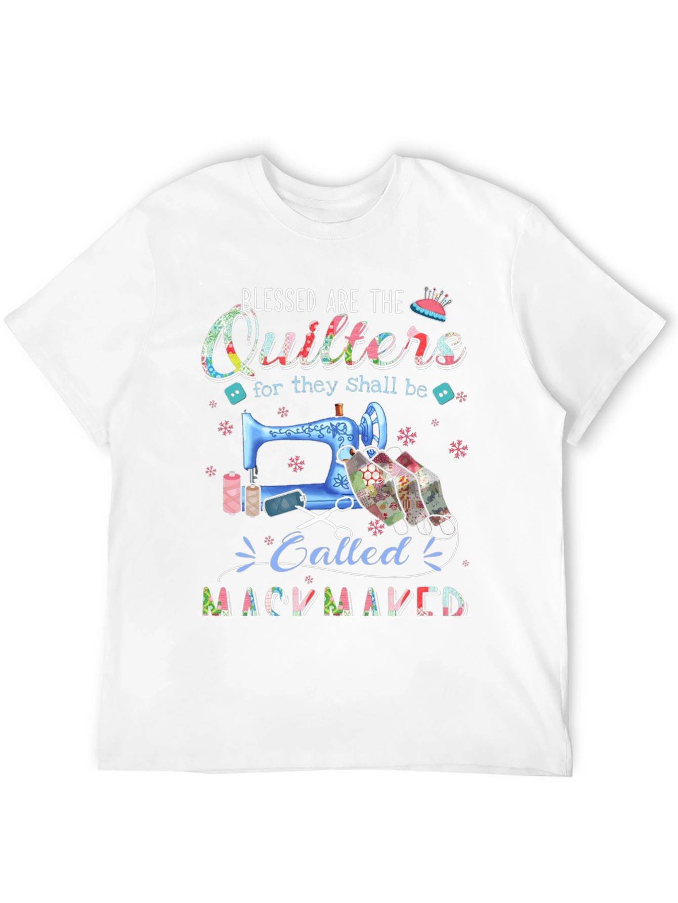 Blessed Quilters T-Shirt for Craft Lovers