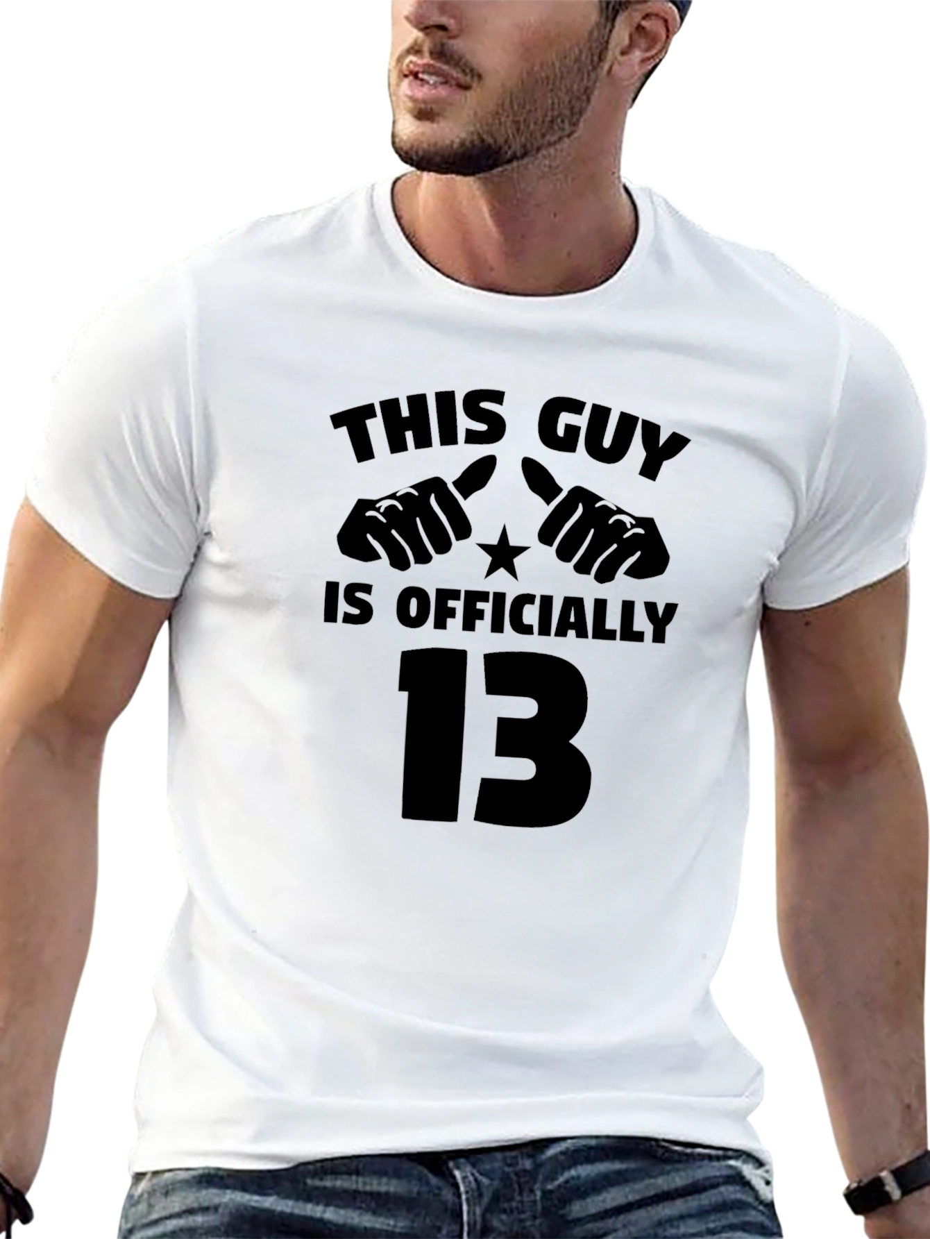 Officially 13 T-Shirt | Funny Thirteenth Birthday Tee