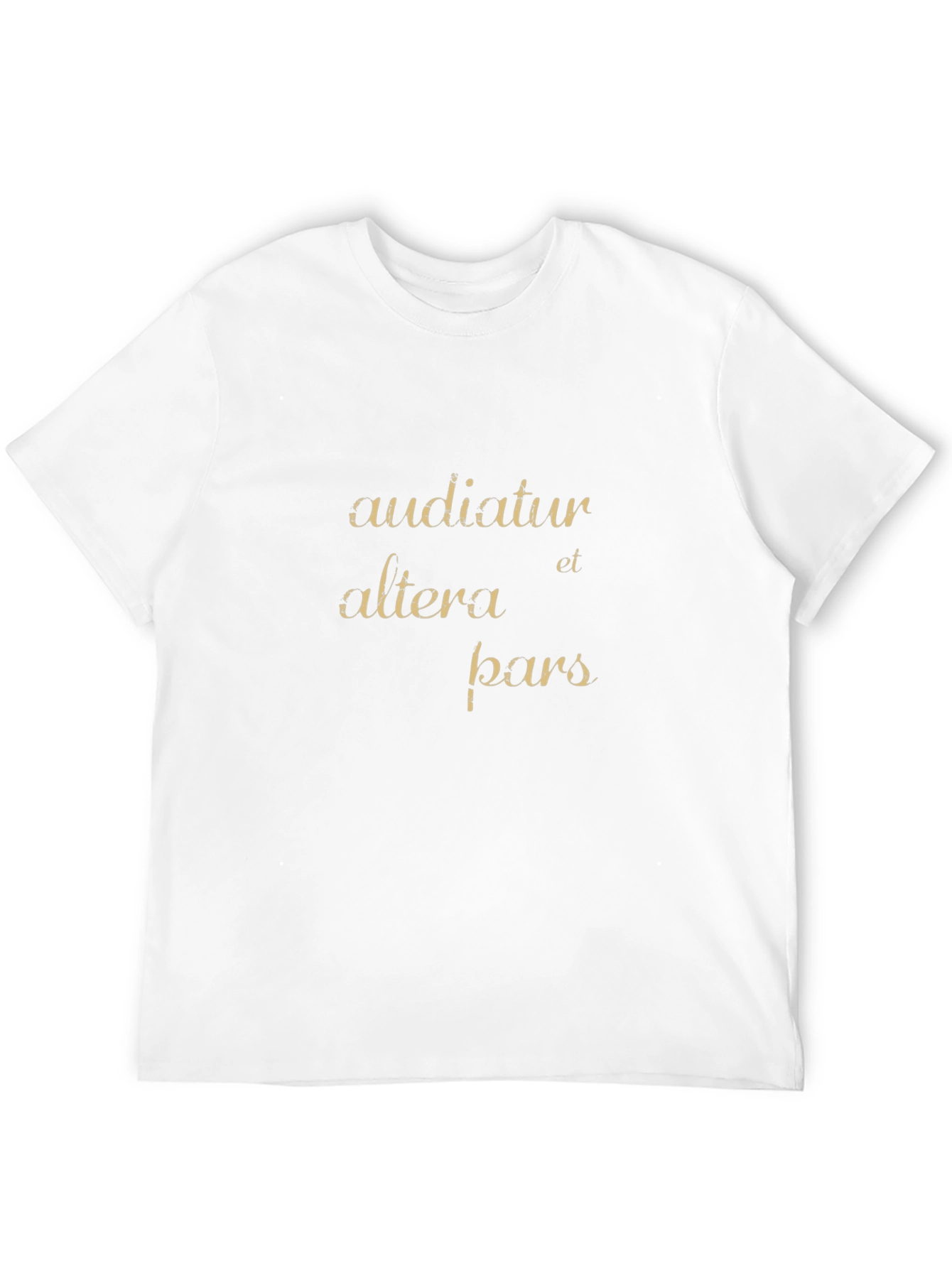 Audiatur Et Altera Pars Black T-Shirt