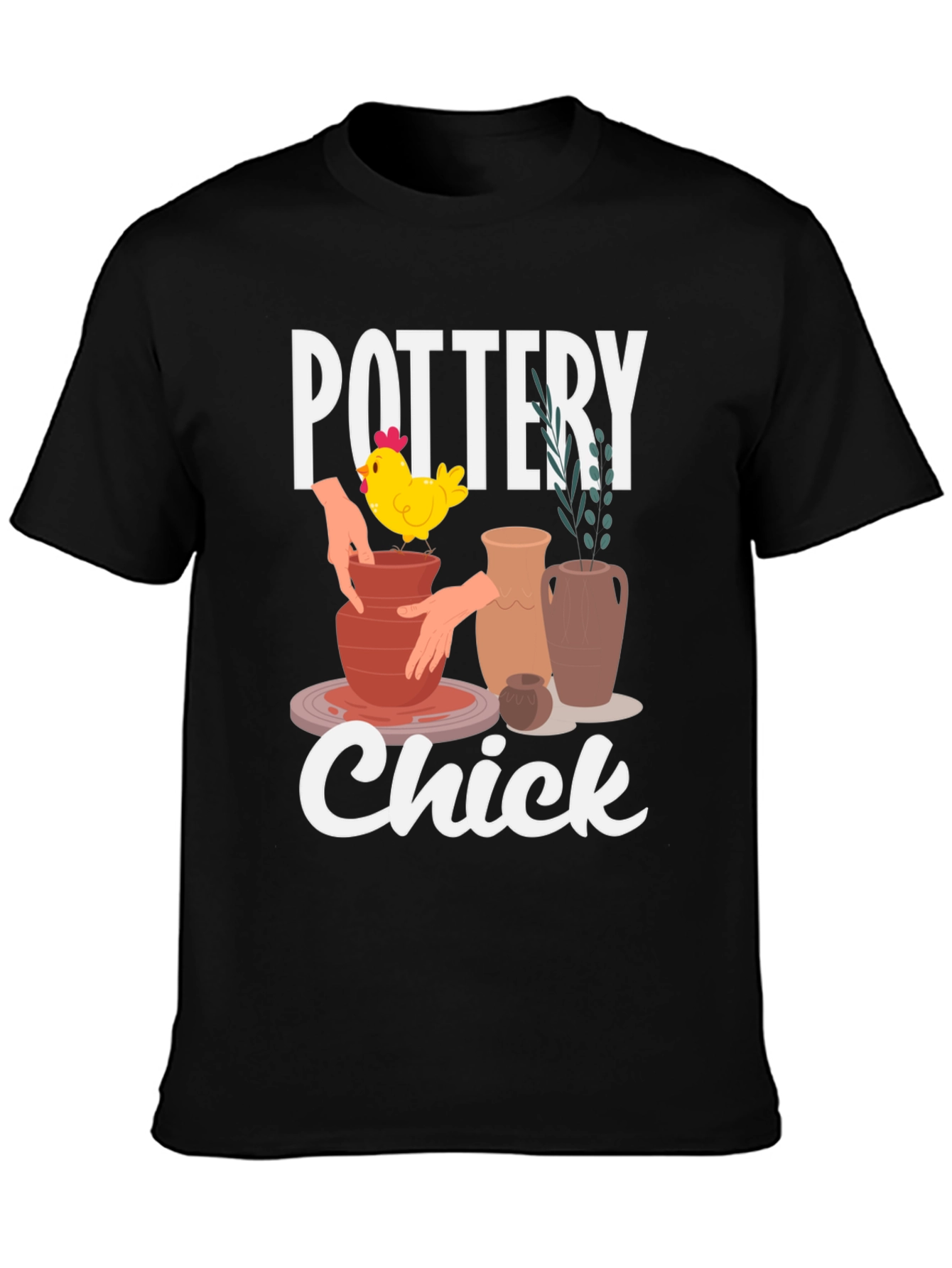 Pottery Chick T-Shirt - Unique Graphic Tee