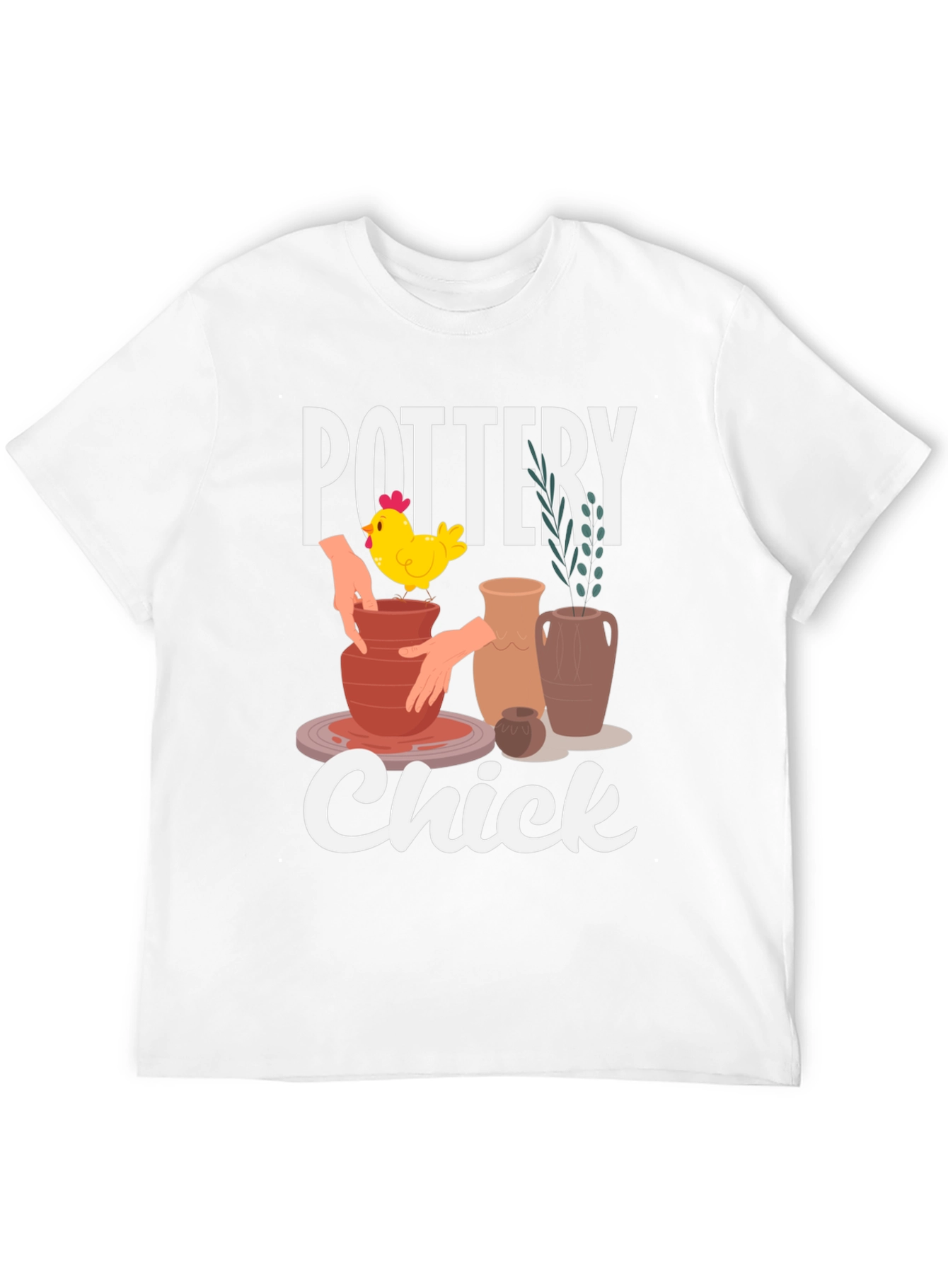 Pottery Chick T-Shirt - Unique Graphic Tee