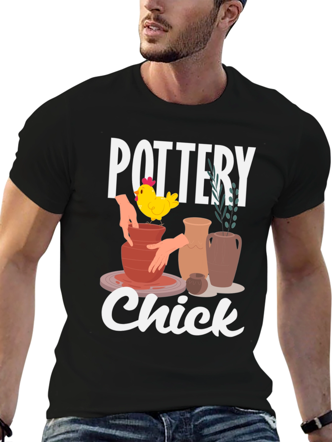 Pottery Chick T-Shirt - Unique Graphic Tee