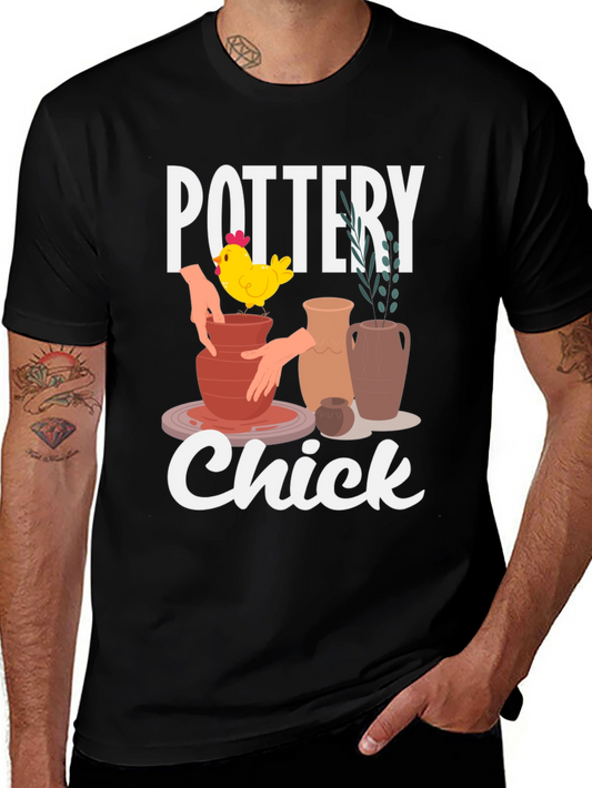 Pottery Chick T-Shirt - Unique Graphic Tee