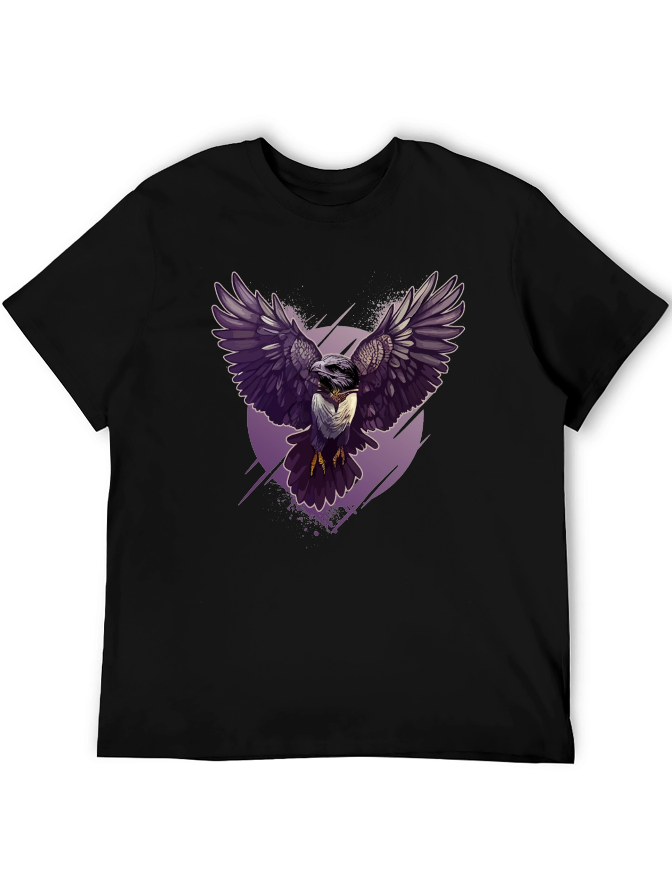 Raven Graphic Tee - Dark Bird Design