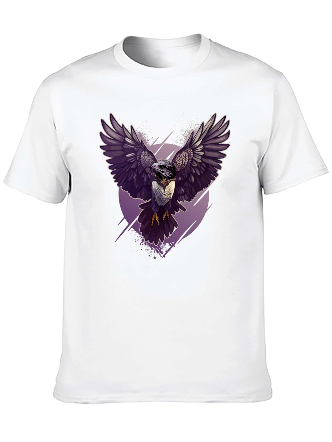 Raven Graphic Tee - Dark Bird Design