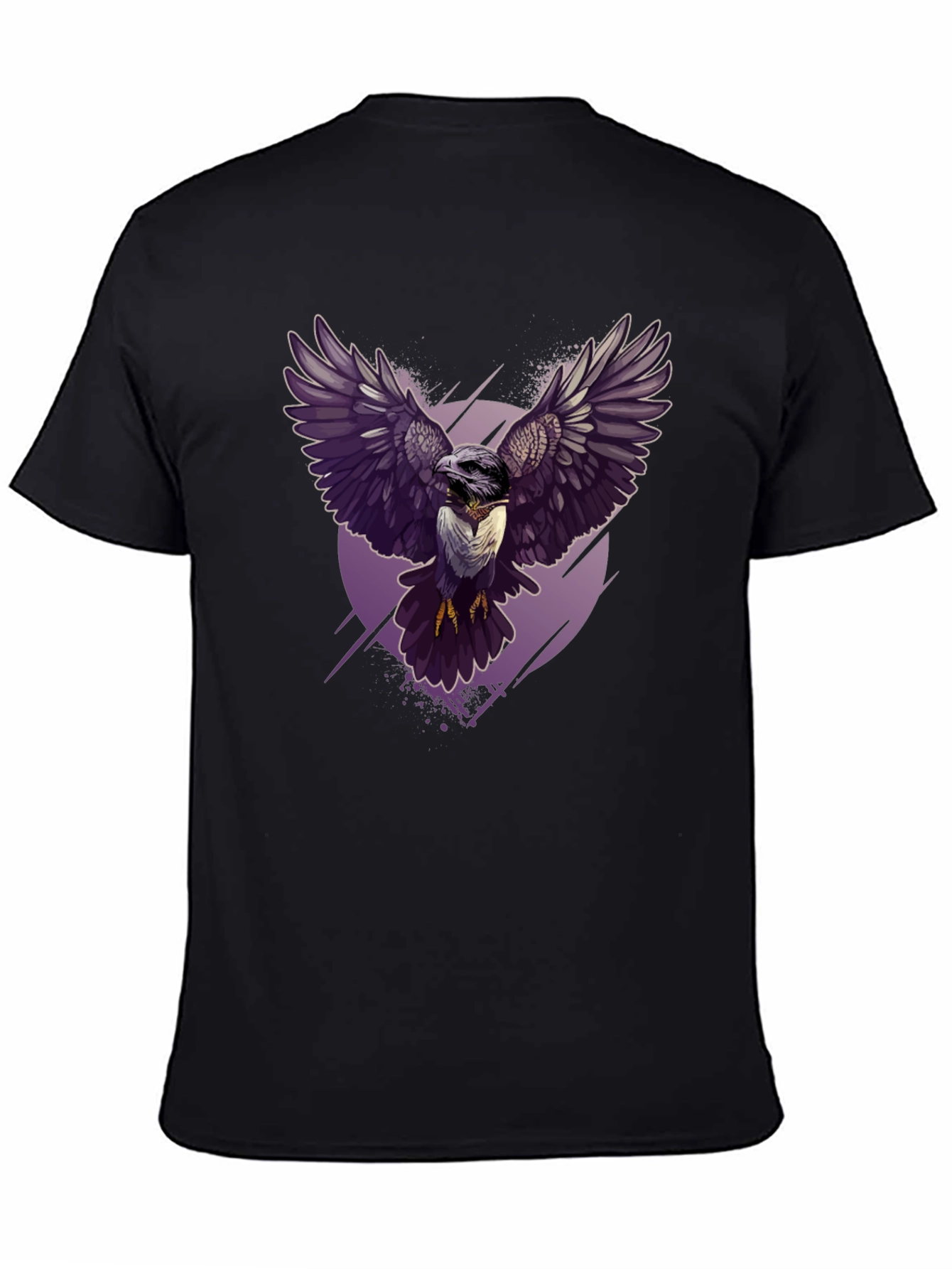 Raven Graphic Tee - Dark Bird Design
