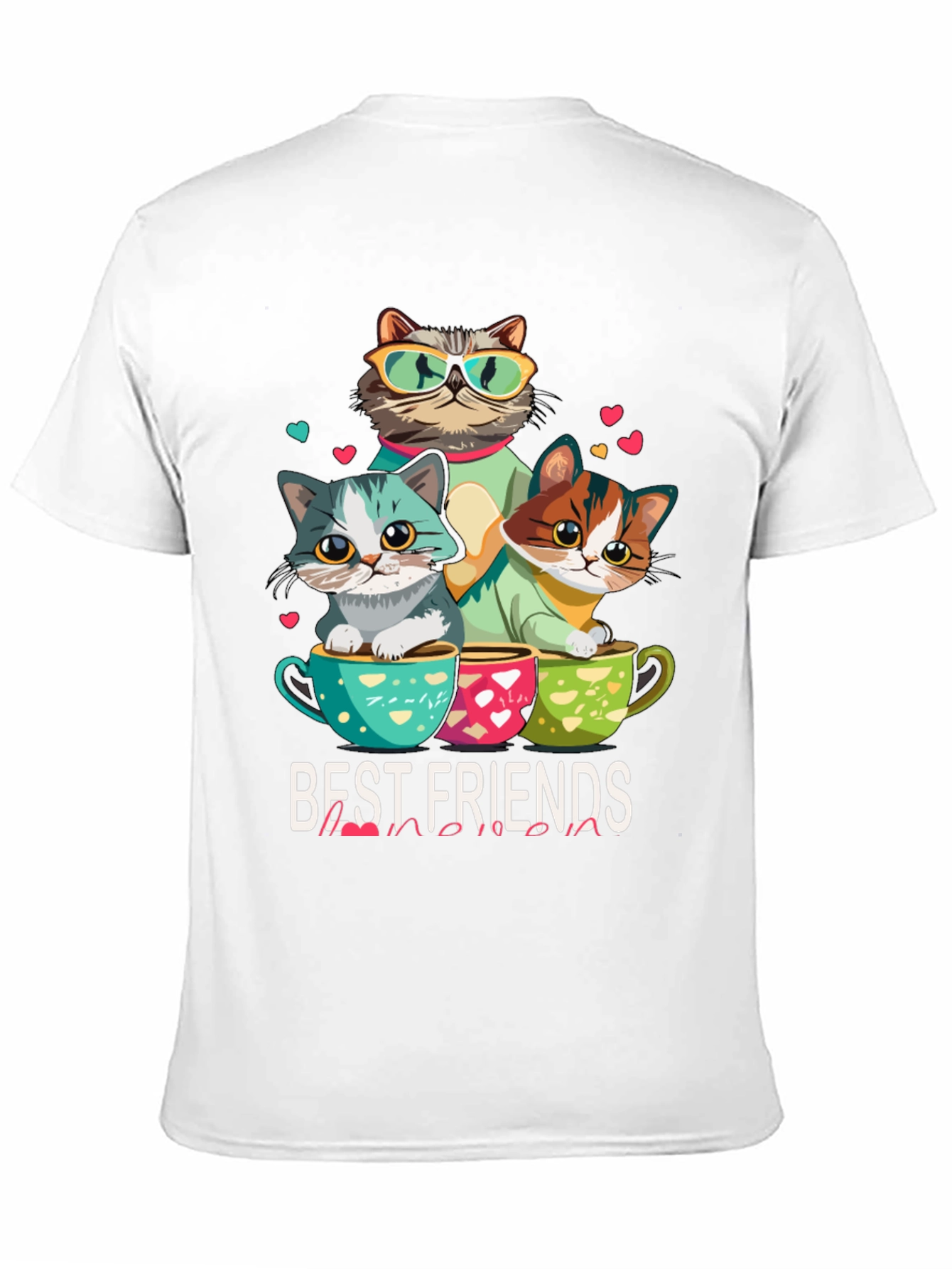 Best Friends Cats T-Shirt