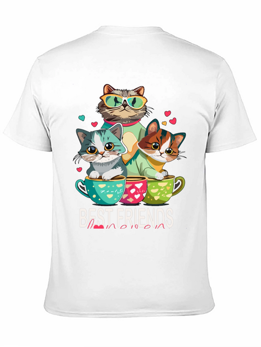 Best Friends Cats T-Shirt