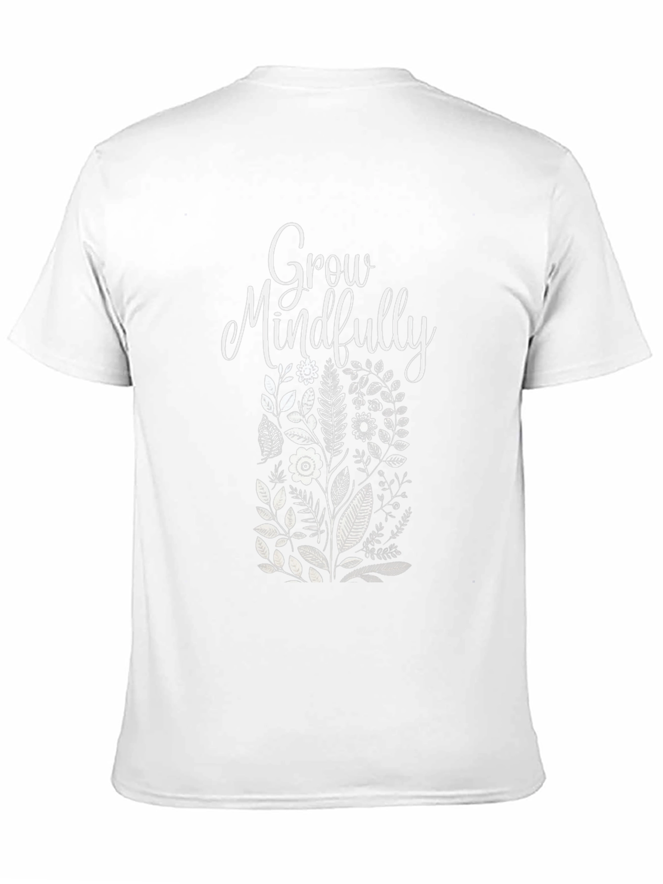 Grow Mindfully Graphic T-Shirt - Black