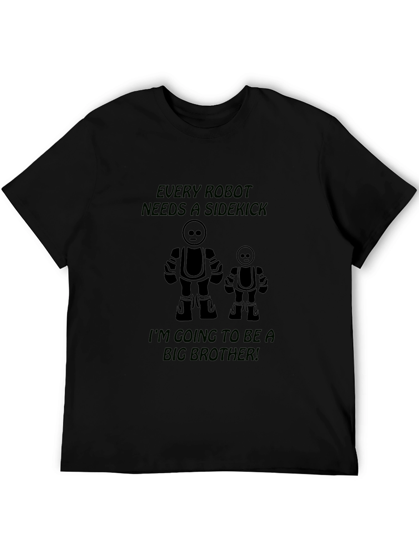 Big Brother Robot T-Shirt: Future Sidekick Tee