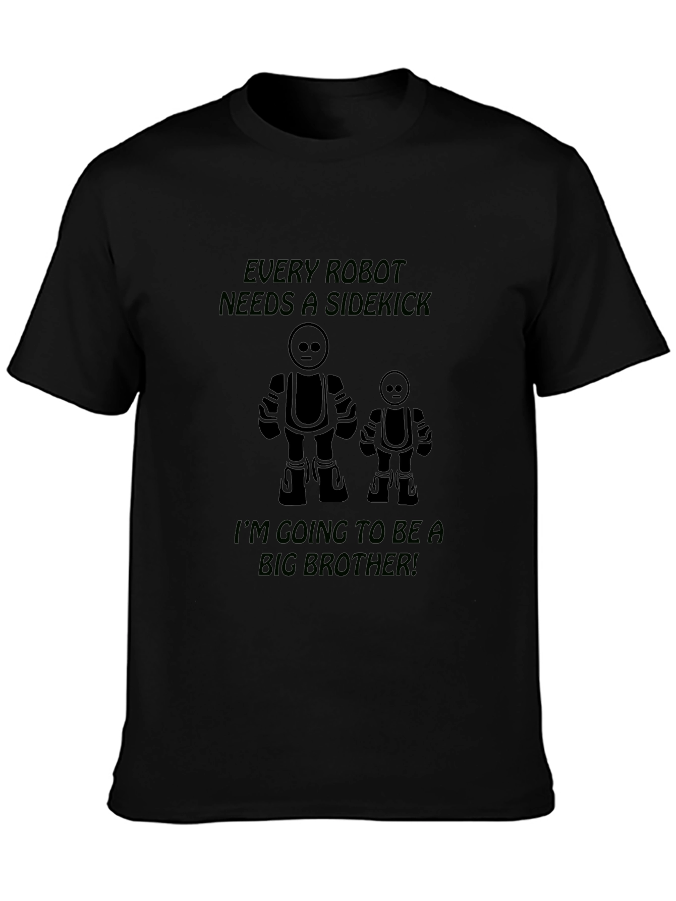 Big Brother Robot T-Shirt: Future Sidekick Tee