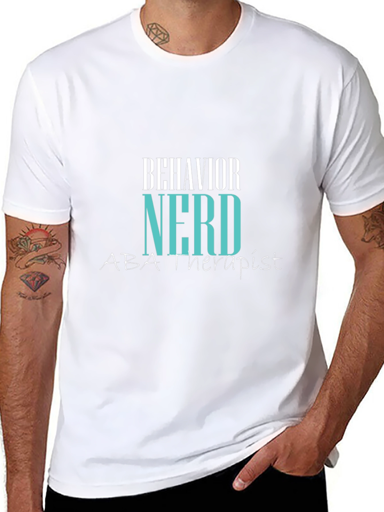 Behavior Nerd ABA Therapist T-Shirt - Black