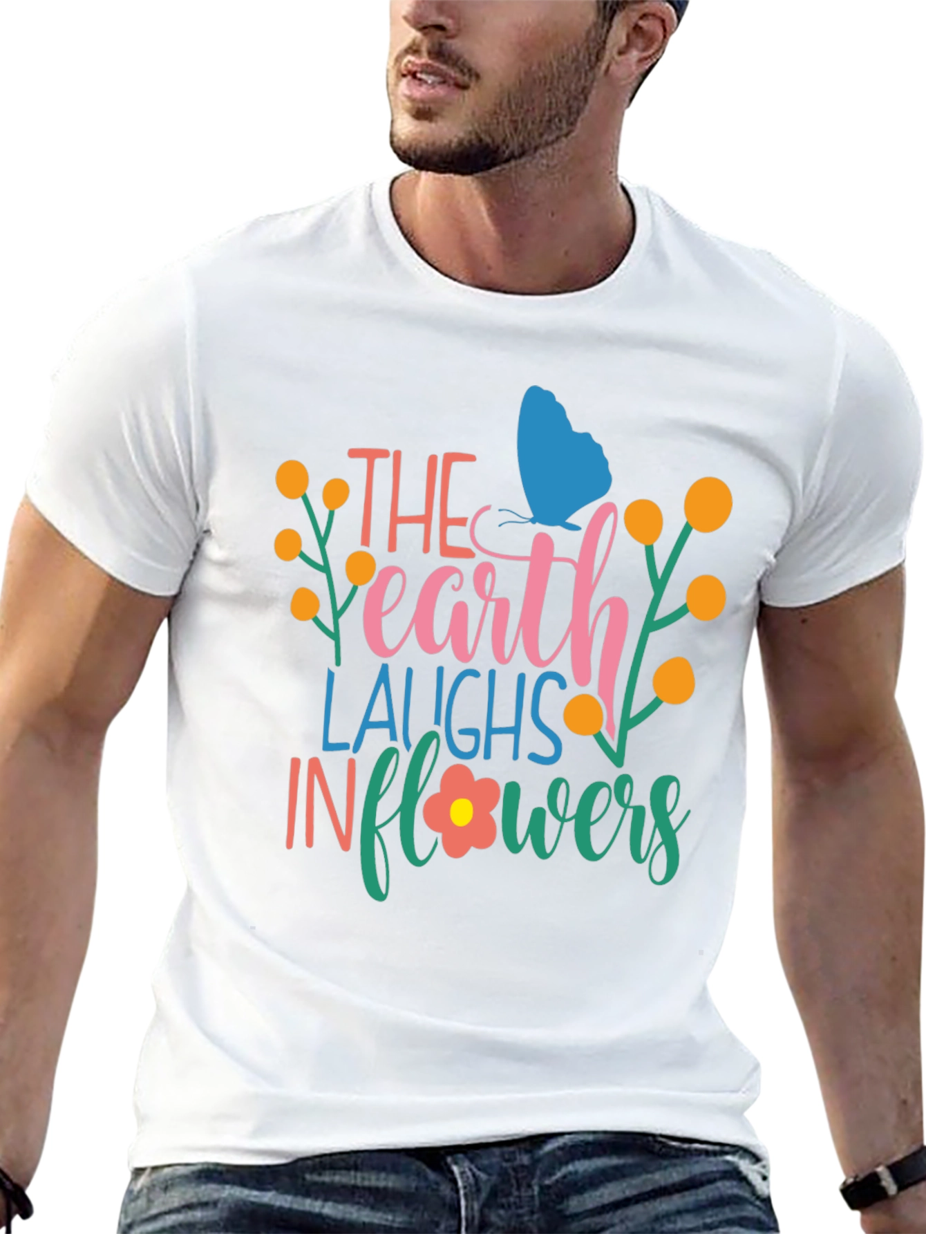 Earth Laughs in Flowers T-Shirt