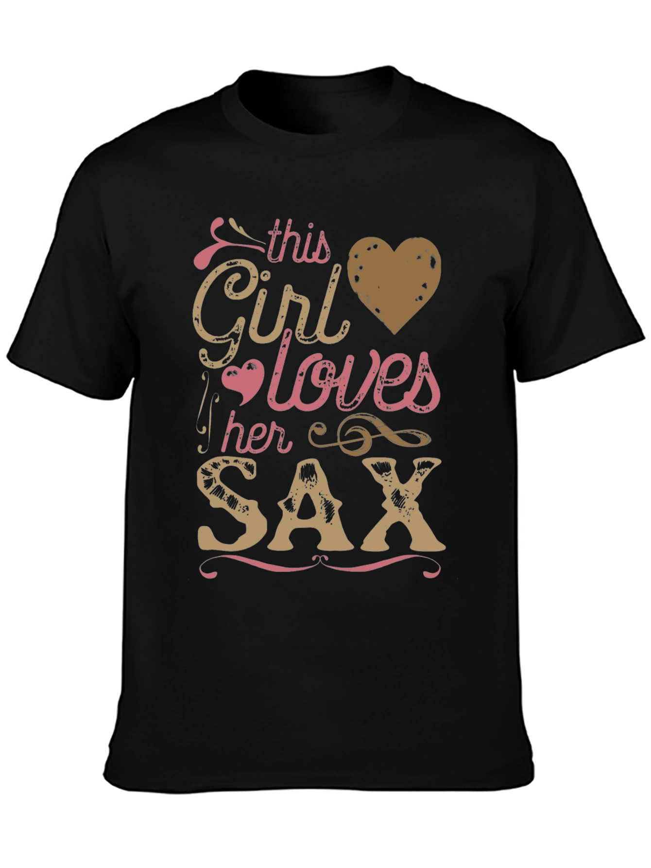 This Girl Loves Her Sax T-Shirt